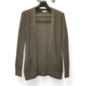 Pink Rose Olive Cardigan Sweater